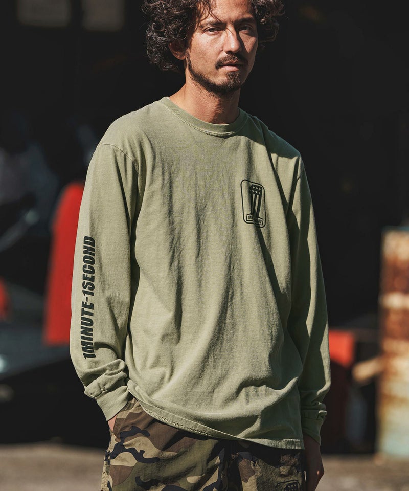 50%OFF【1minute 1second(ワンミニットワンセカンド)】one logogarment 