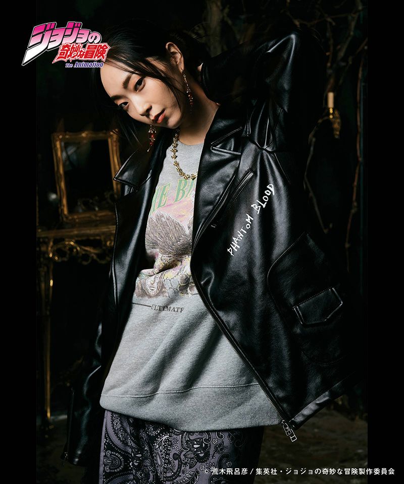 glamb(グラム)】Stone Mask Riders Jacket ライダースジャケット