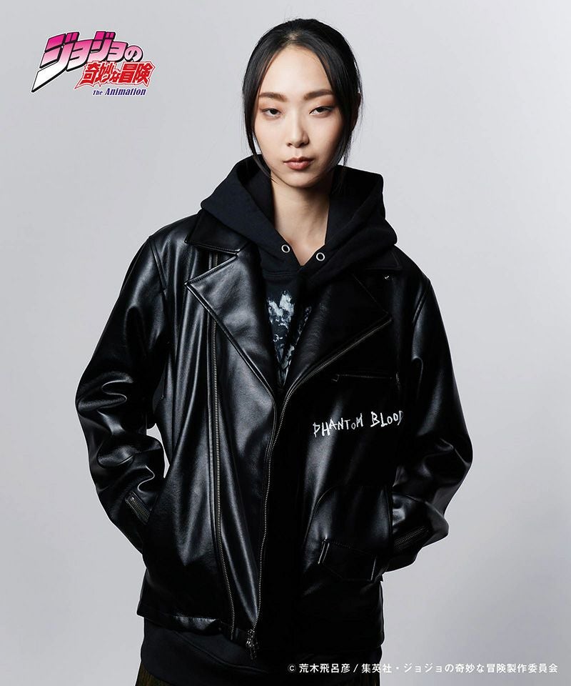 glamb(グラム)】Stone Mask Riders Jacket ライダースジャケット
