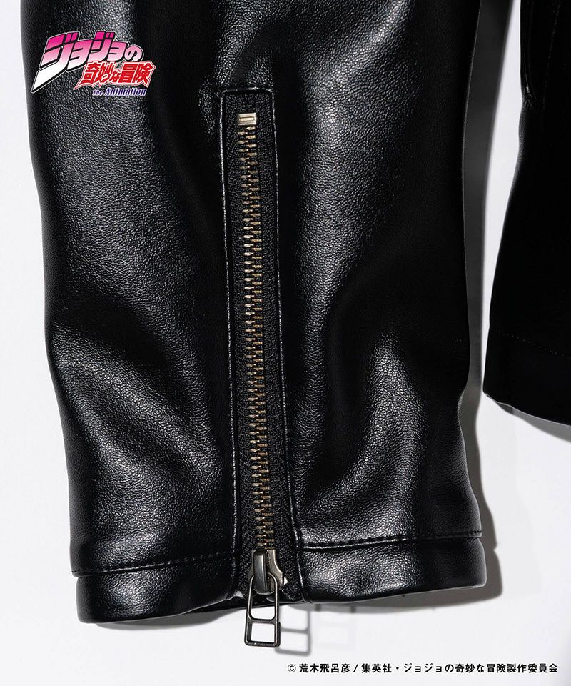 glamb(グラム)】Stone Mask Riders Jacket ライダースジャケット