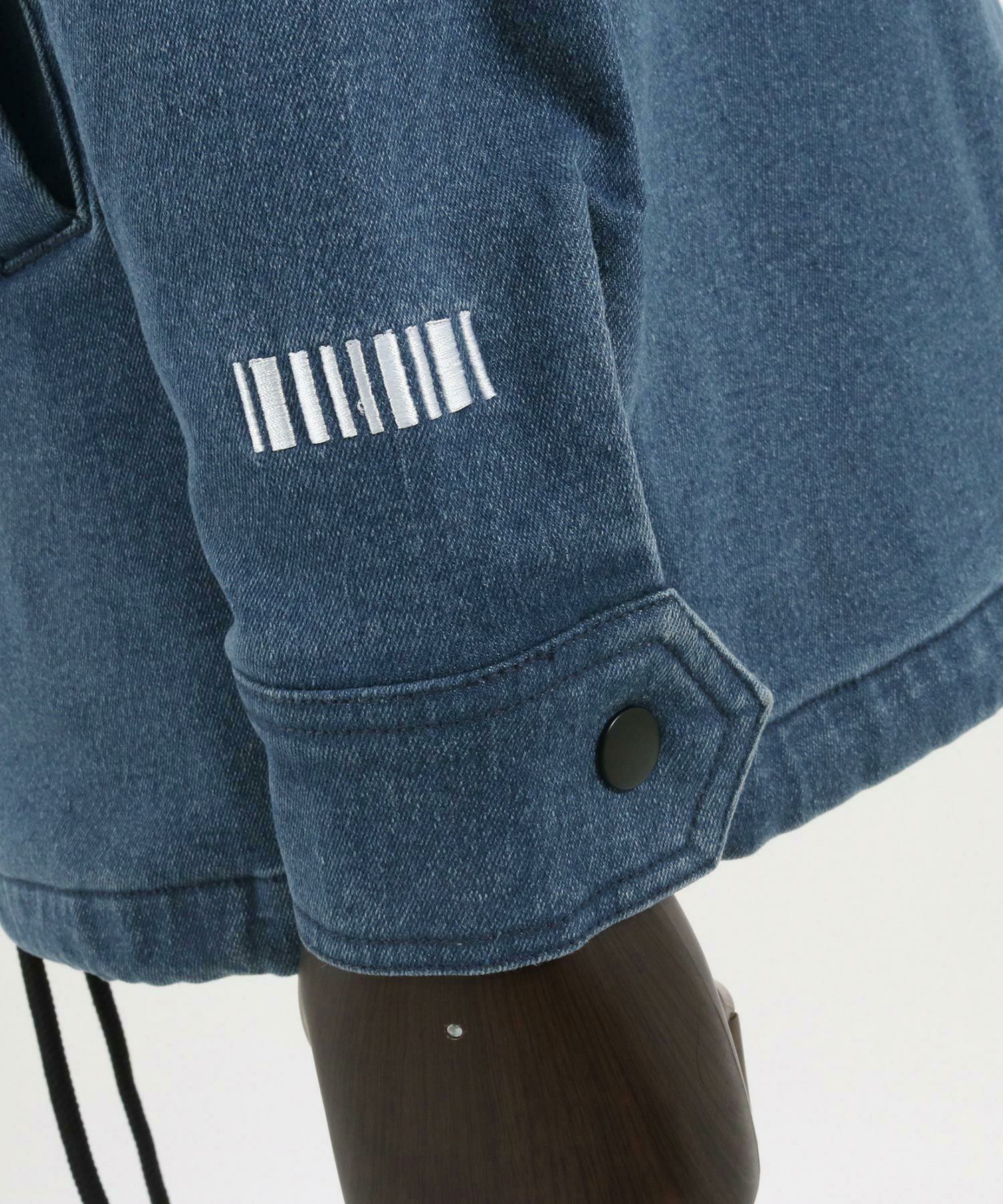 50%OFF【felkod(フィルコッド)】Camouflage Accent Denim Coach Jacket