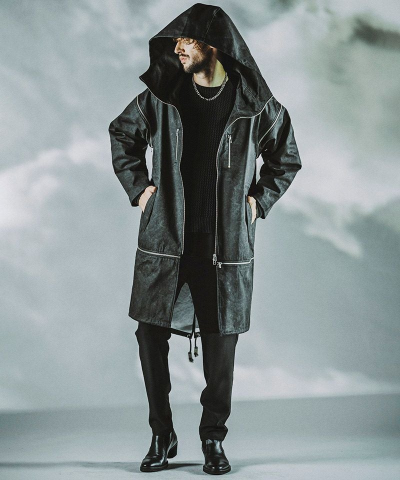 Final  モッズコート（black） size:XS 革ジャン レザーモッズコート｜カドヤ公式オンラインショップ｜RIDERS