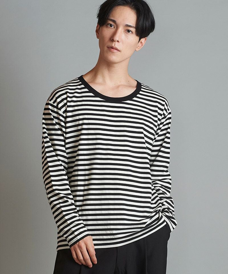 60%OFF【NO ID.(ノーアイディー)】ﾎﾞｰﾀﾞｰU-NﾛﾝT カットソー(854006