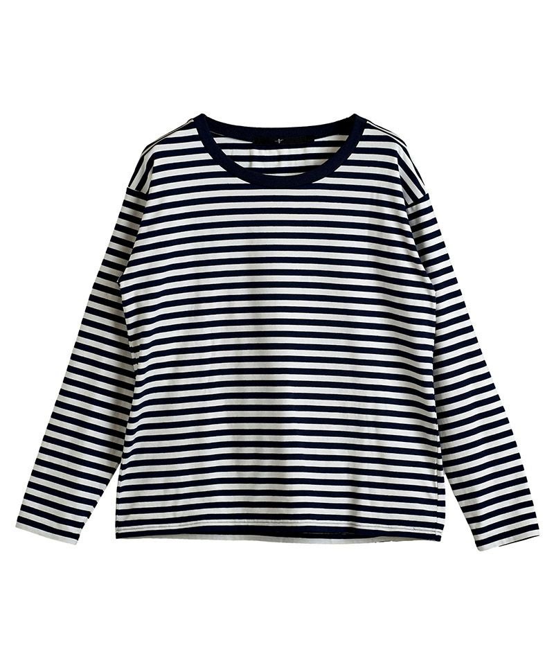 50%OFF【NO ID.(ノーアイディー)】ﾎﾞｰﾀﾞｰU-NﾛﾝT カットソー(854006