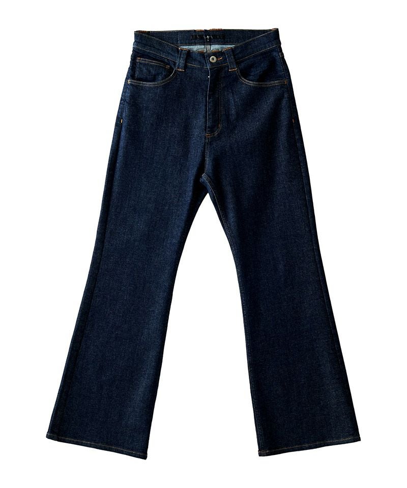 60%OFF【NO ID.(ノーアイディー)】ｱﾙﾃｨﾒｯﾄｽﾄﾚｯﾁﾃﾞﾆﾑﾌﾚｱPT デニムパンツ