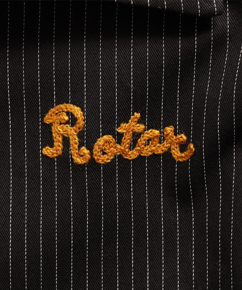 50%OFF【ROTAR(ローター)】Work Striped Swing Top スウィングトップ