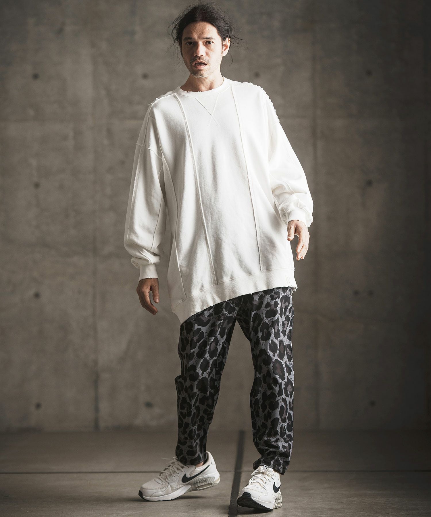 30%OFF【GLIMCLAP(グリムクラップ)】 Leopard pattern easy pants