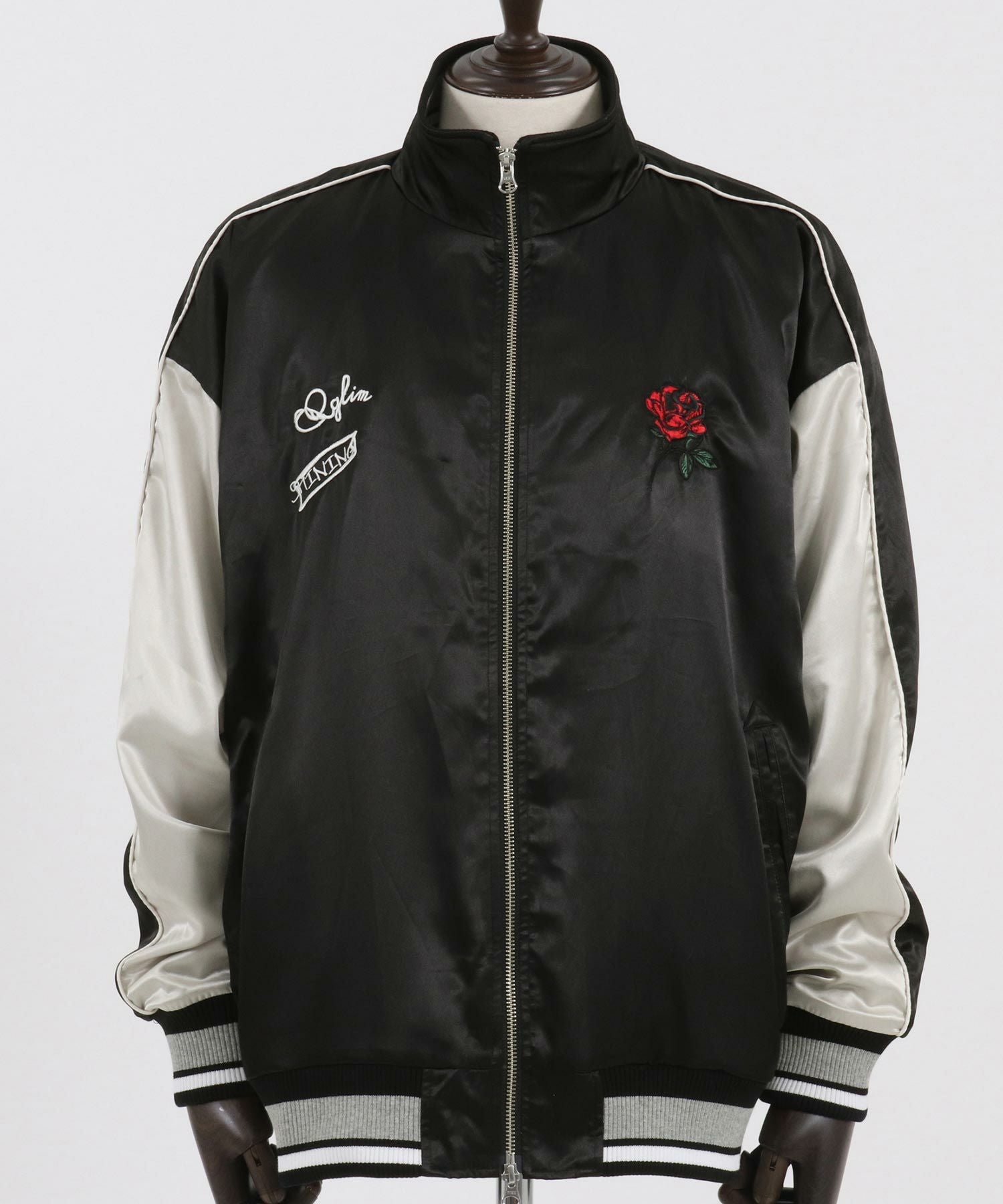 50%OFF【GLIMCLAP(グリムクラップ)】Stand collar souvenir jacket