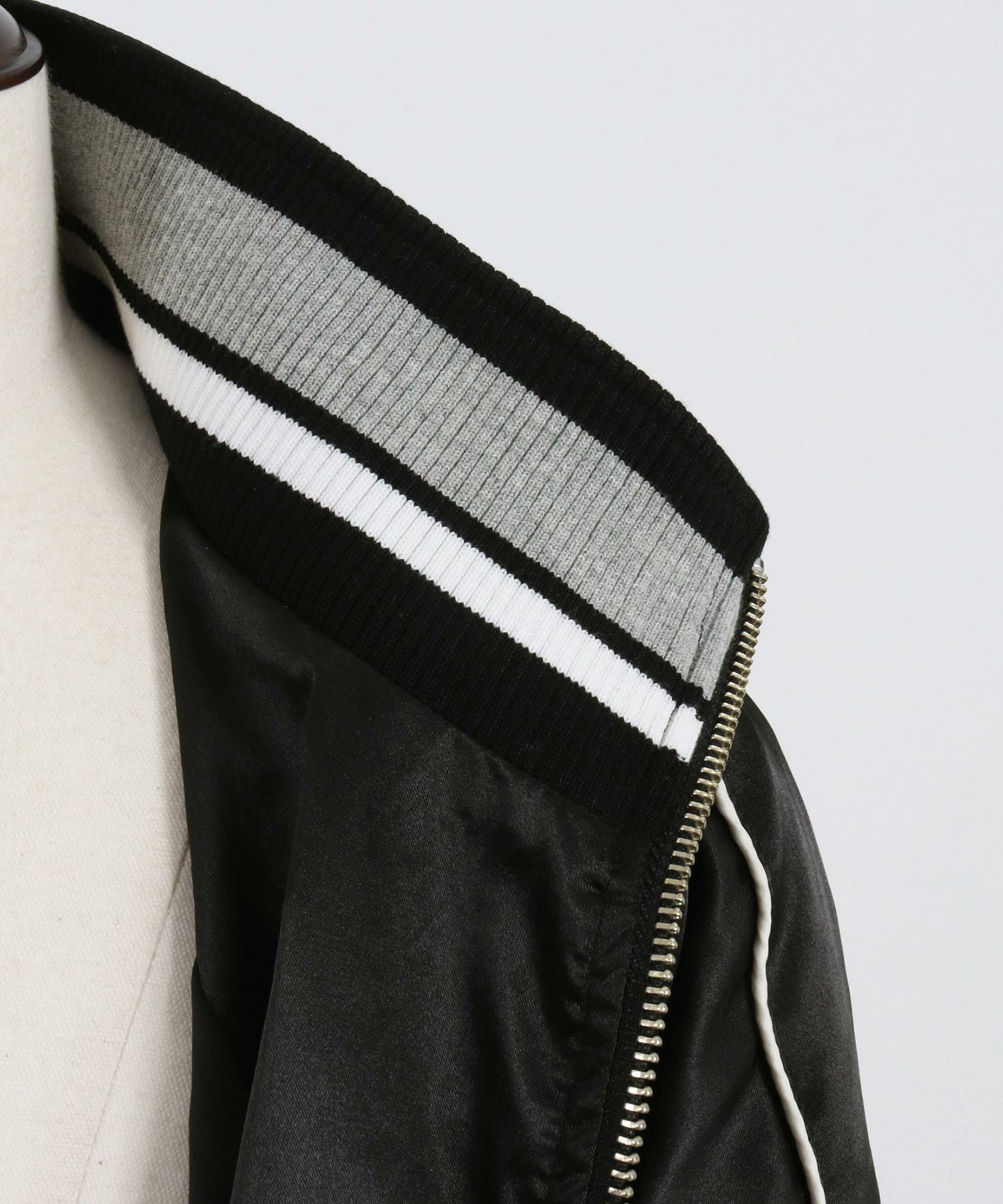 50%OFF【GLIMCLAP(グリムクラップ)】Stand collar souvenir jacket