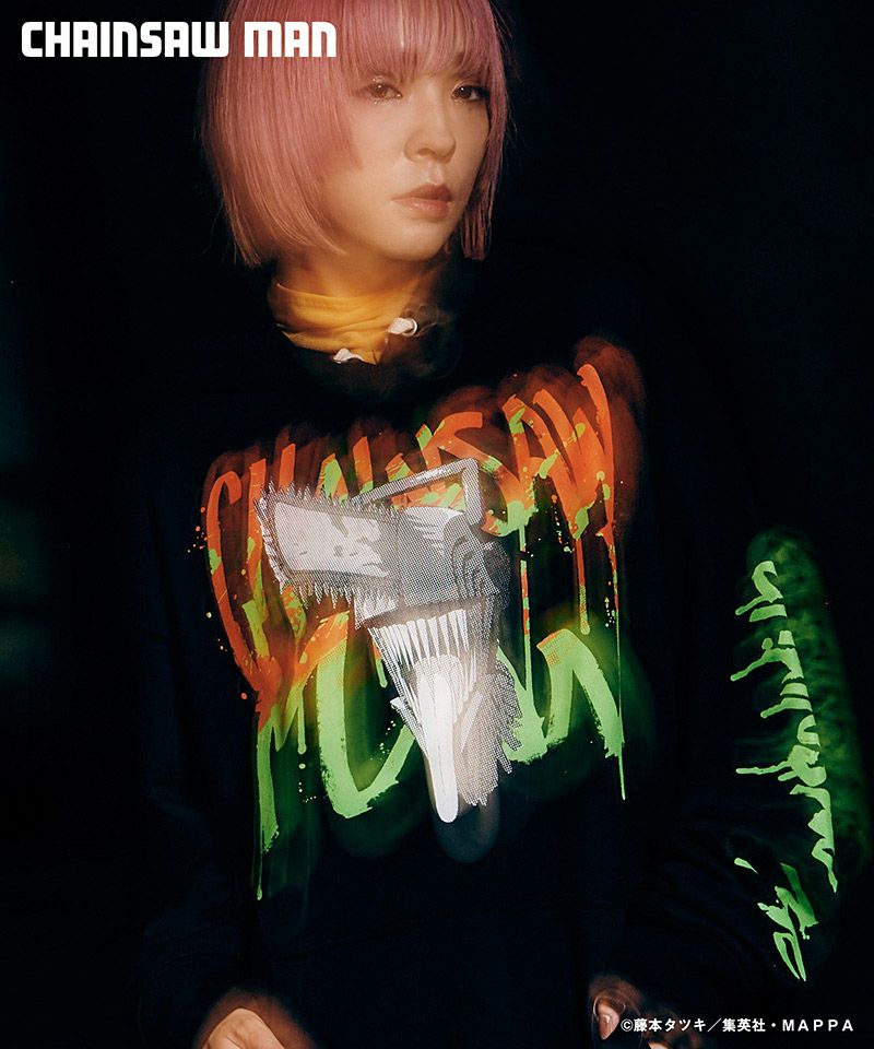 glamb(グラム)】Chainsaw Man Hoodie チェンソーマンフーディ(GB0124