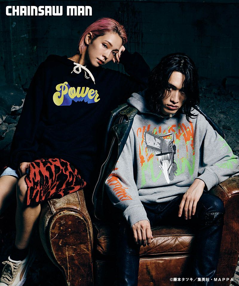 glamb(グラム)】Chainsaw Man Hoodie チェンソーマンフーディ(GB0124