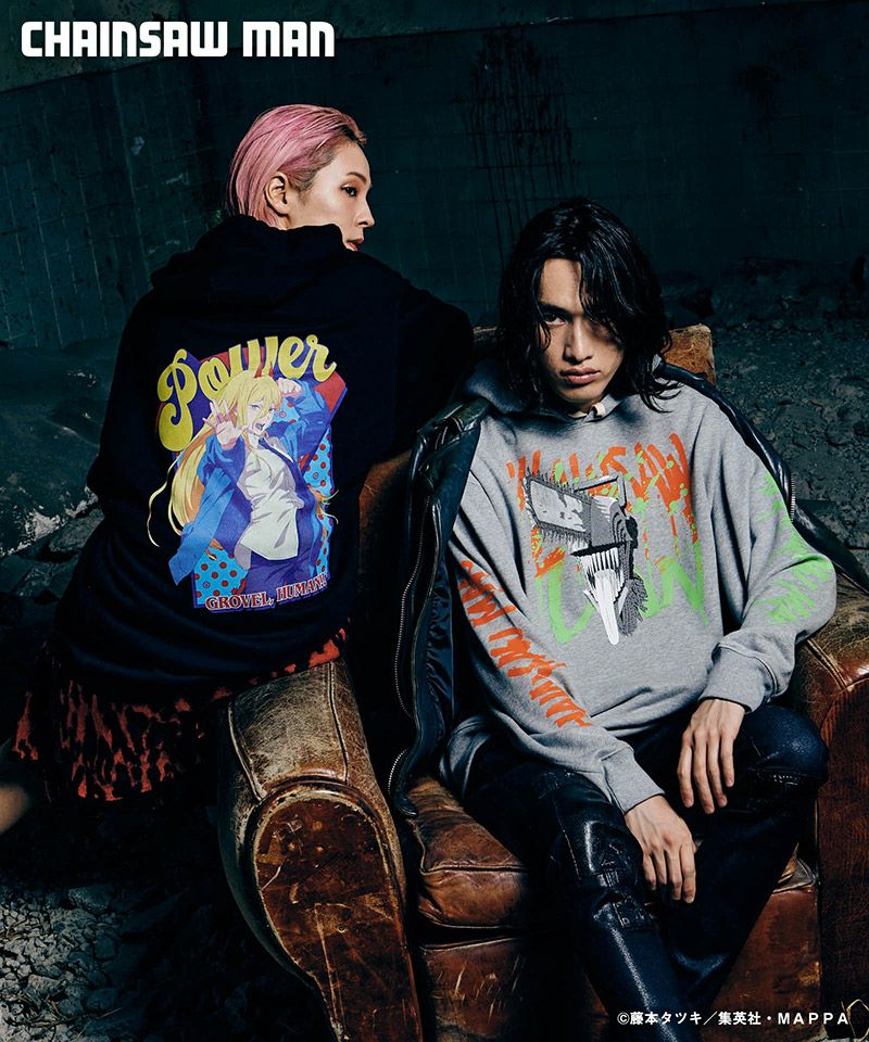 glamb(グラム)】Chainsaw Man Hoodie チェンソーマンフーディ(GB0124