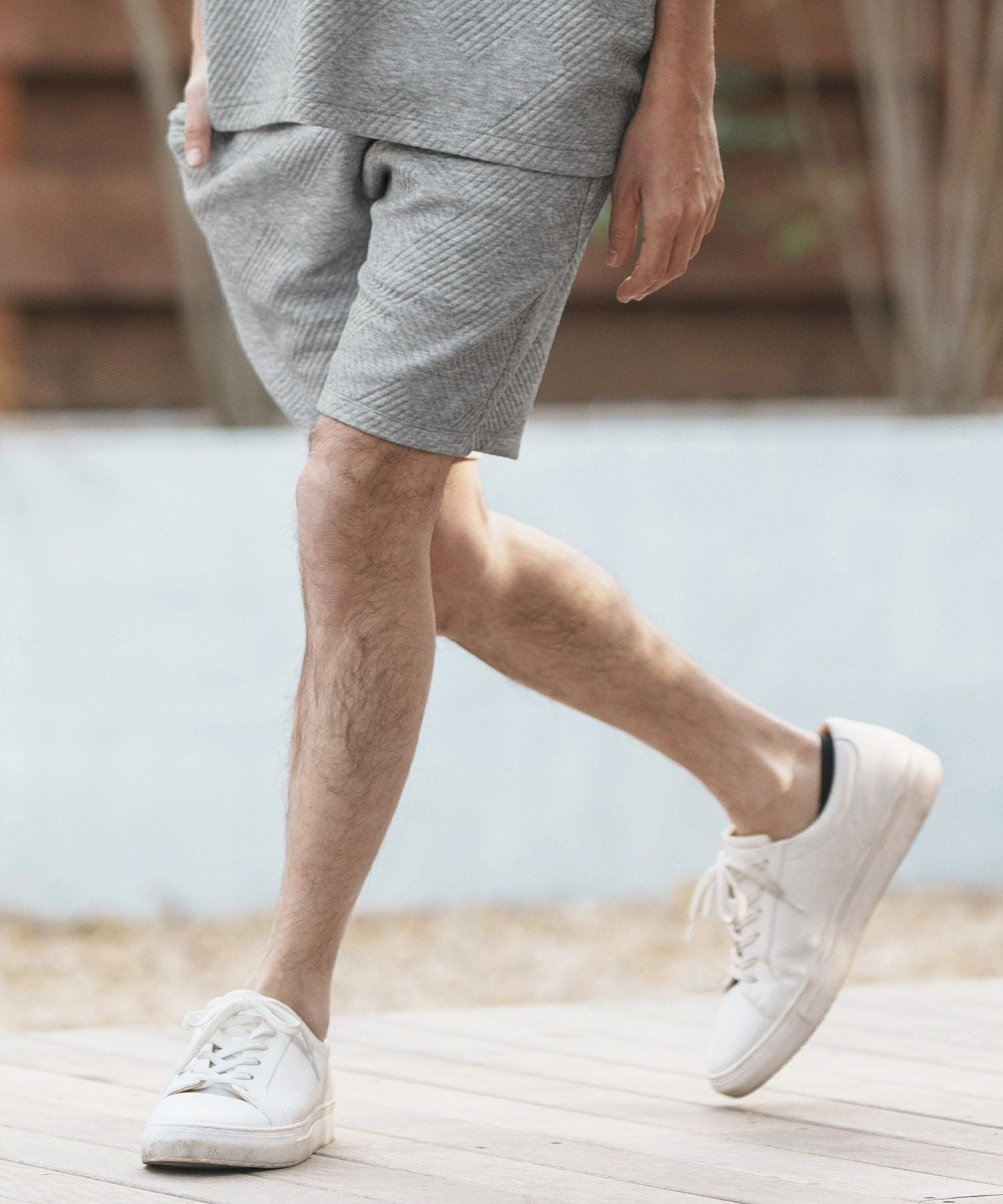 50%OFF【CAMBIO(カンビオ)】 Bulge Jacquard Short Pants ショート