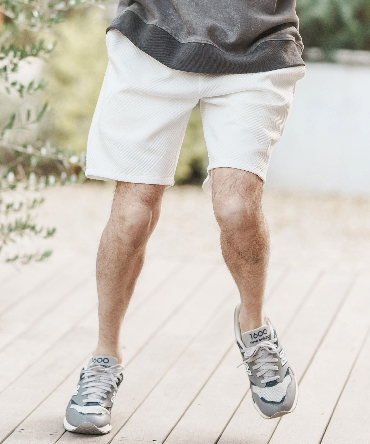 50%OFF【CAMBIO(カンビオ)】 Bulge Jacquard Short Pants ショート
