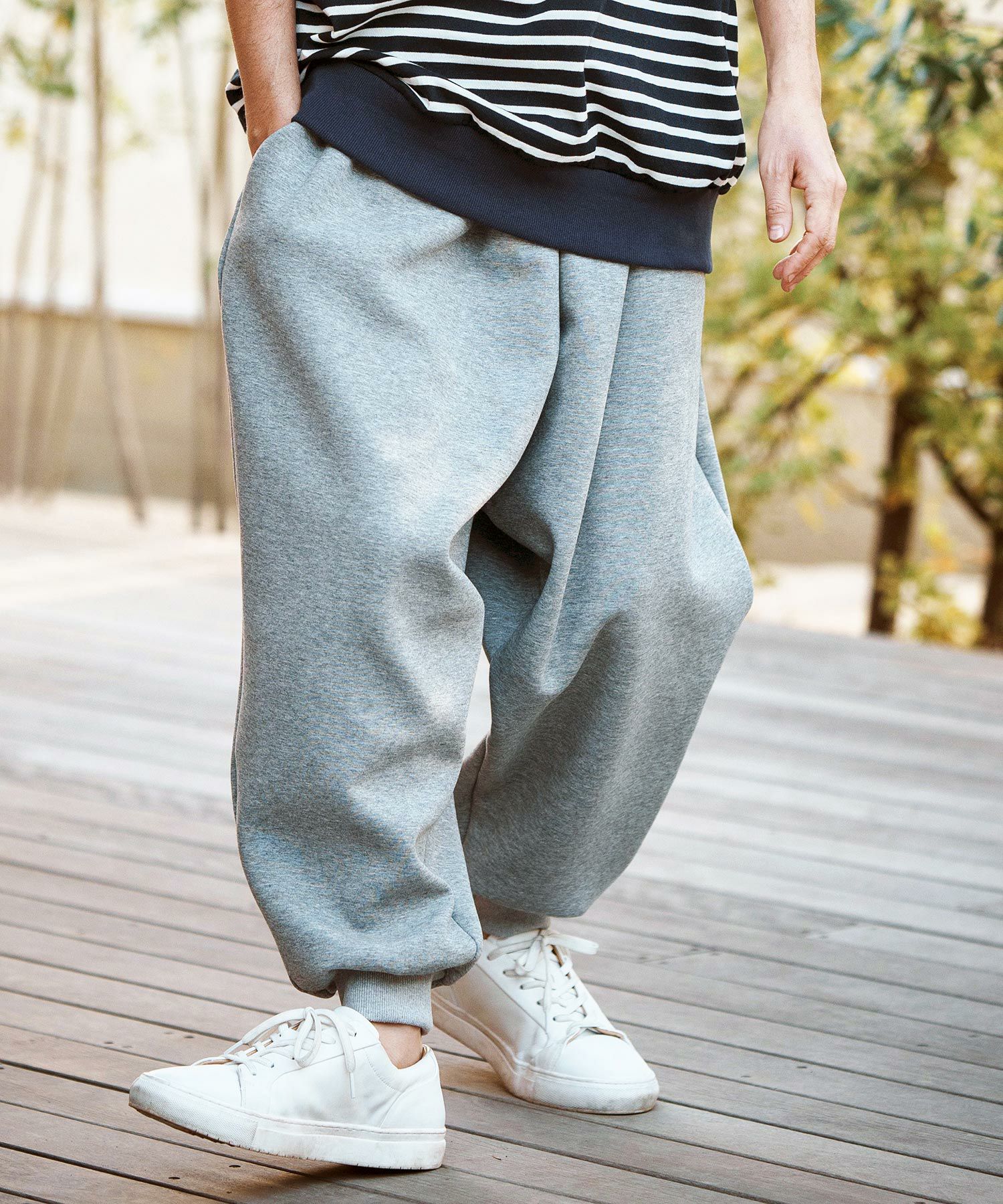 50%OFF【CAMBIO(カンビオ)】ダンボールニットバルーンパンツ(CMB-R0067