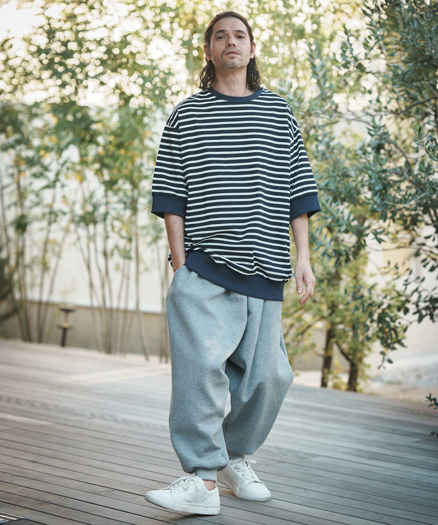 50%OFF【CAMBIO(カンビオ)】ダンボールニットバルーンパンツ(CMB-R0067