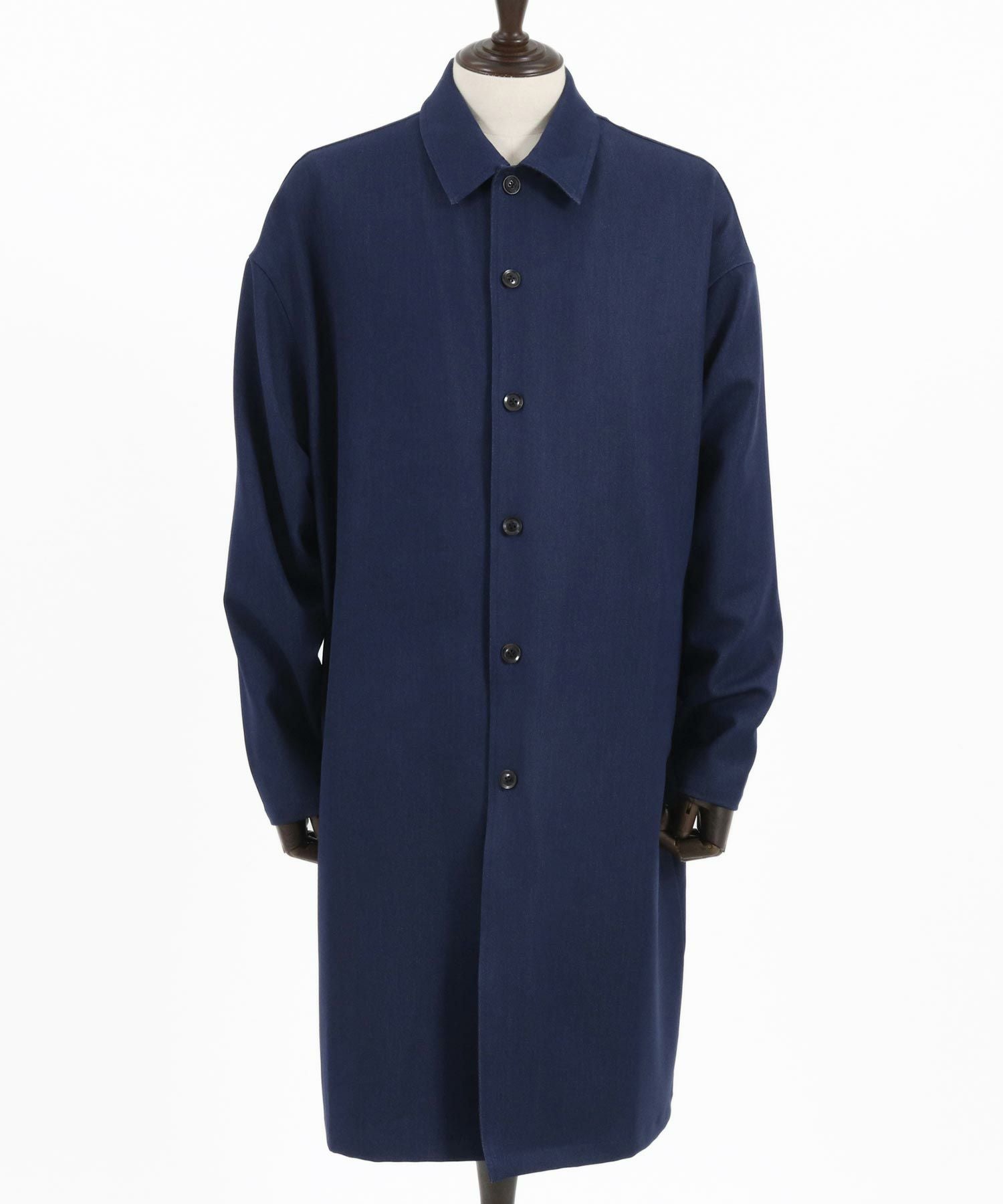 50%OFF【CAMBIO(カンビオ)】TR Stretch Denim Shop Coat デニム