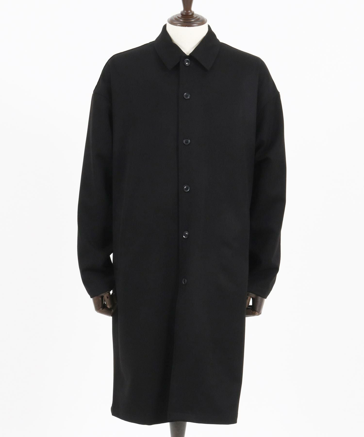 50%OFF【CAMBIO(カンビオ)】TR Stretch Denim Shop Coat デニム