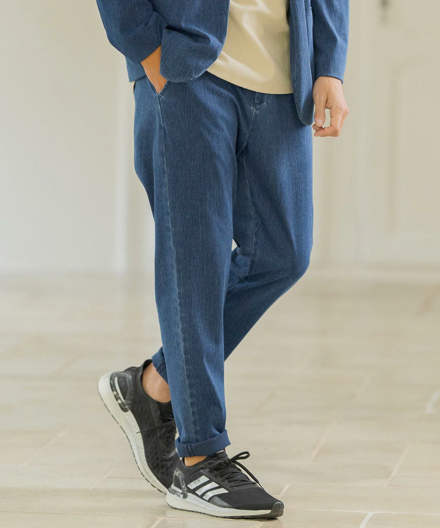 60%OFF【Magine(マージン)】SLAB CUT DENIM TAPERED SKINNY PANTS