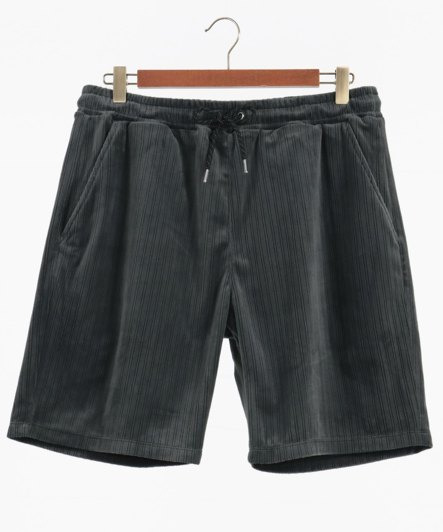 50%OFF【CAMBIO(カンビオ)】Stretch Random Stripe Short Pants