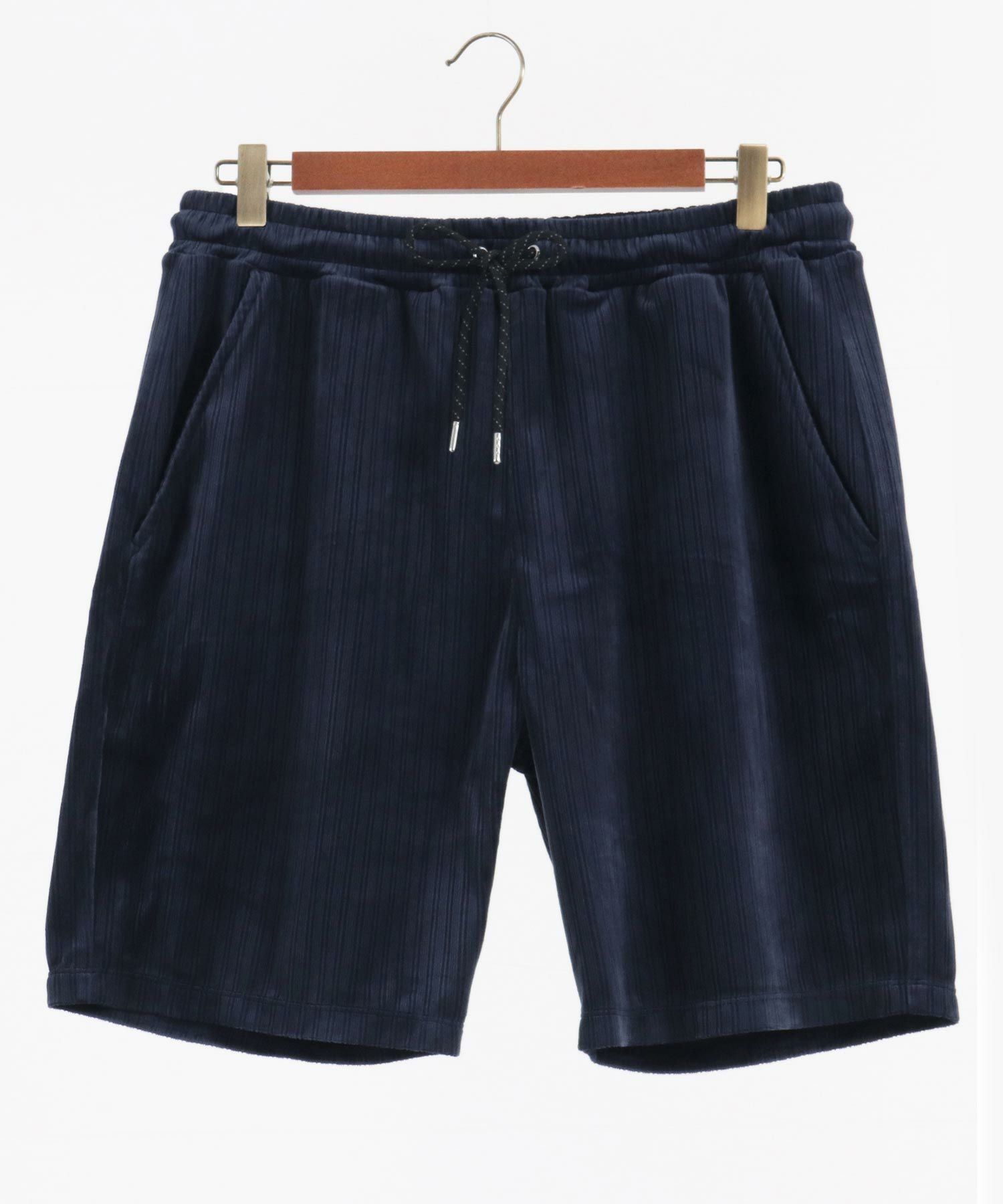 50%OFF【CAMBIO(カンビオ)】Stretch Random Stripe Short Pants