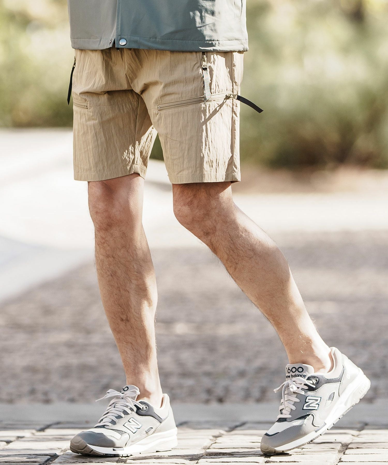 60%OFF【CAMBIO(カンビオ)】 Cotton Nylon Ripstop Short Pants