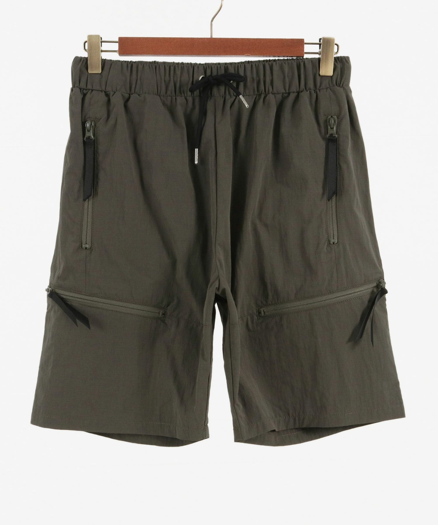 60%OFF【CAMBIO(カンビオ)】 Cotton Nylon Ripstop Short Pants