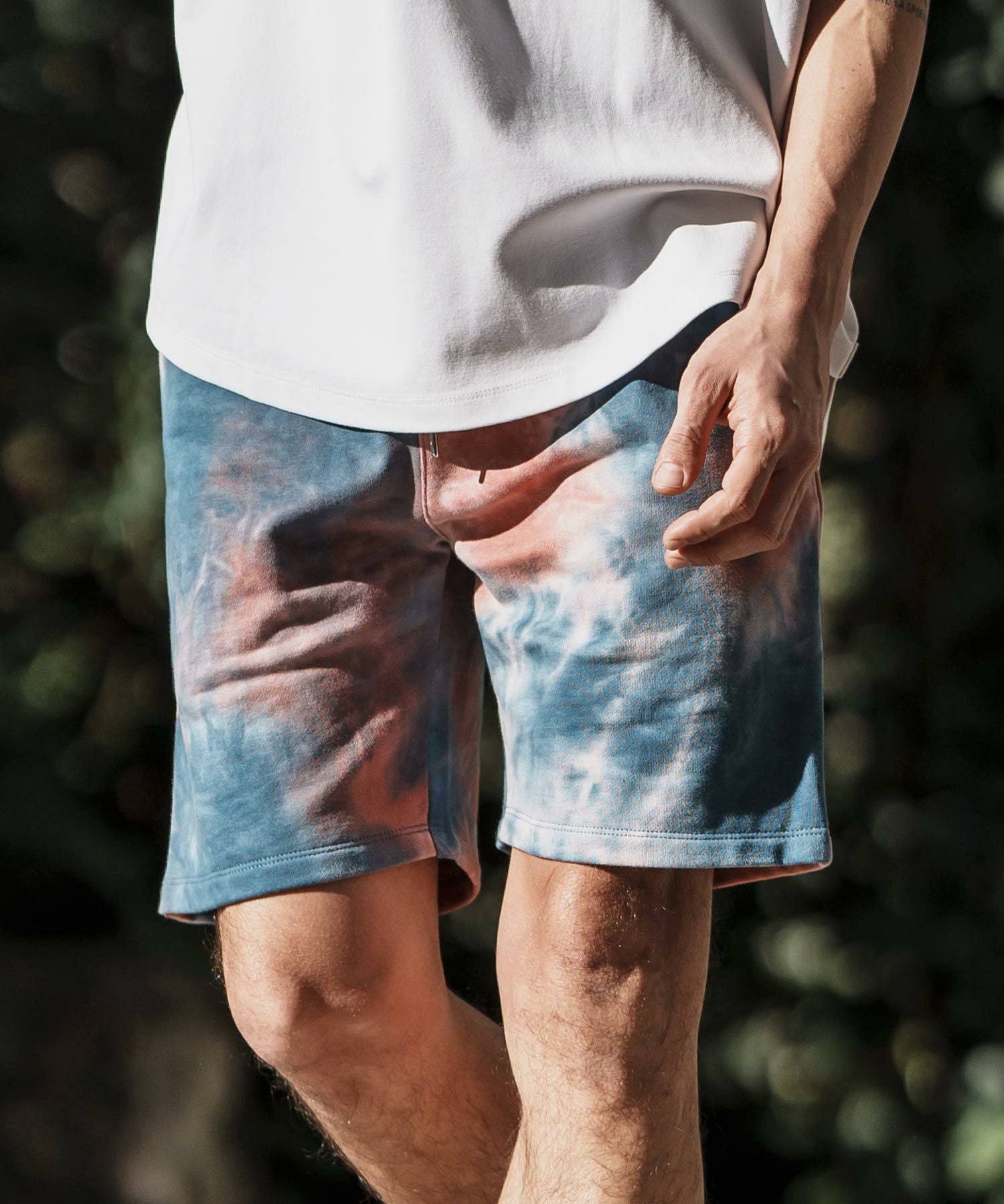 60%OFF【CAMBIO(カンビオ)】Tie Dye Sweat Short Pants ショートパンツ