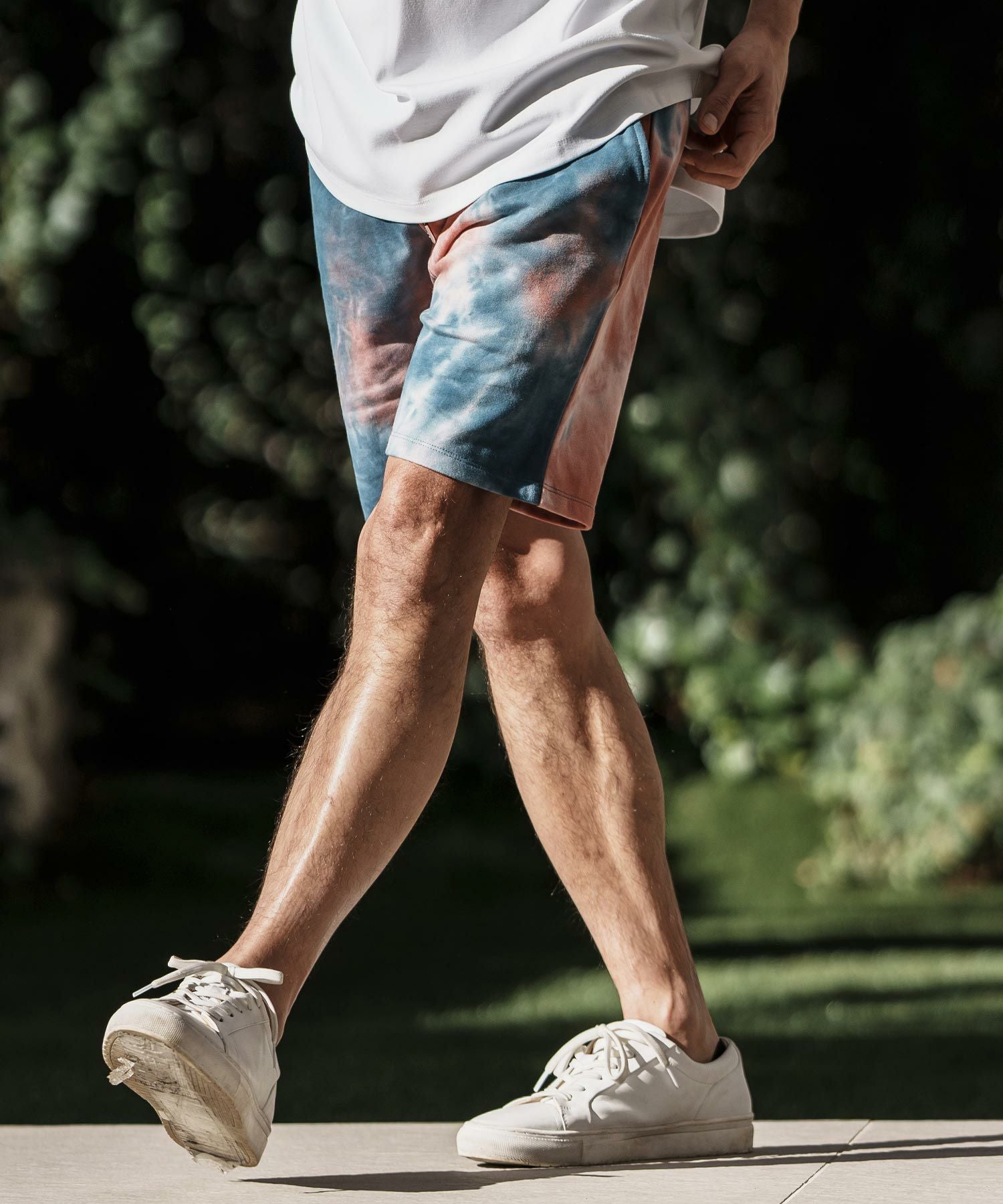 60%OFF【CAMBIO(カンビオ)】Tie Dye Sweat Short Pants ショートパンツ