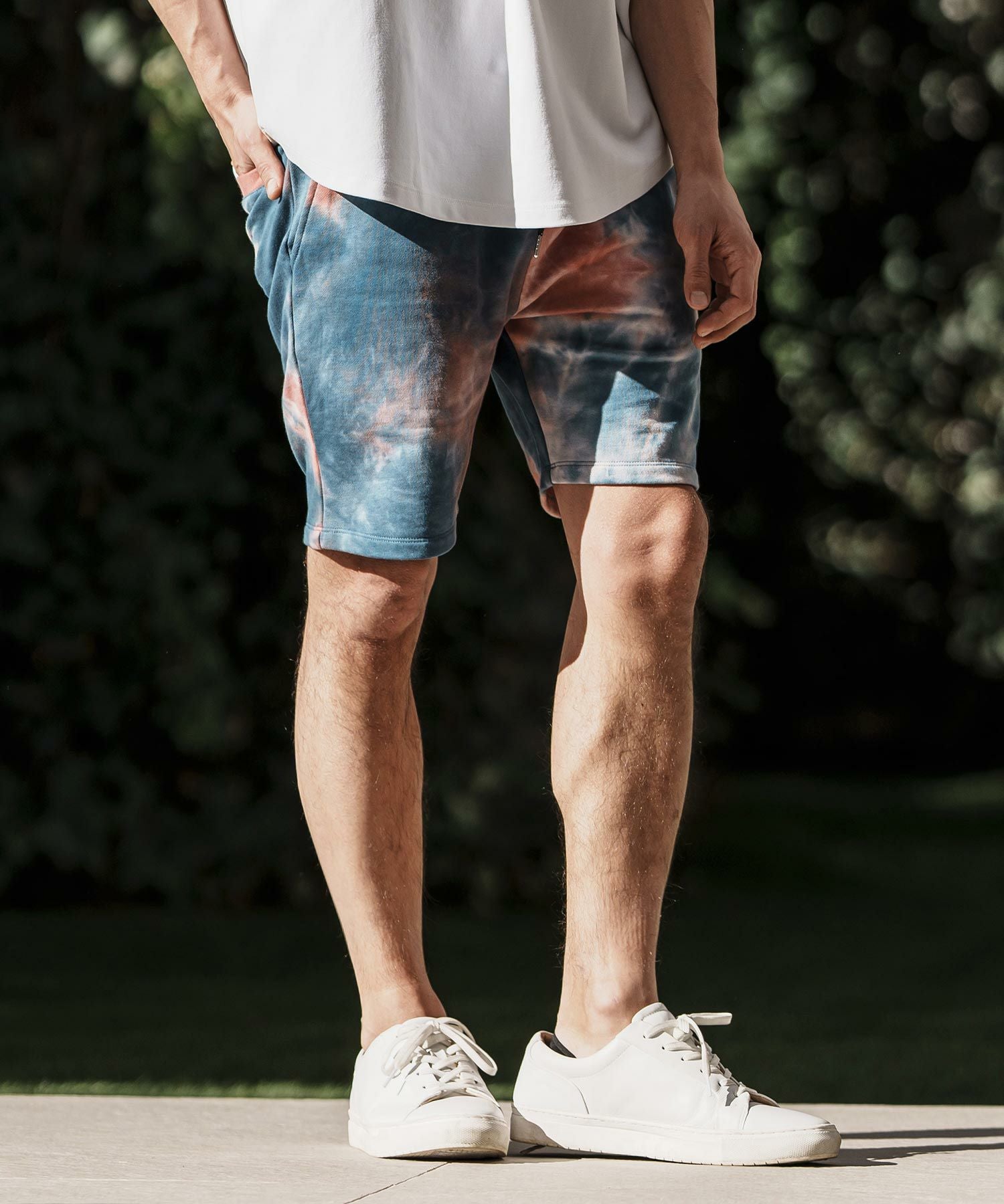 60%OFF【CAMBIO(カンビオ)】Tie Dye Sweat Short Pants ショートパンツ