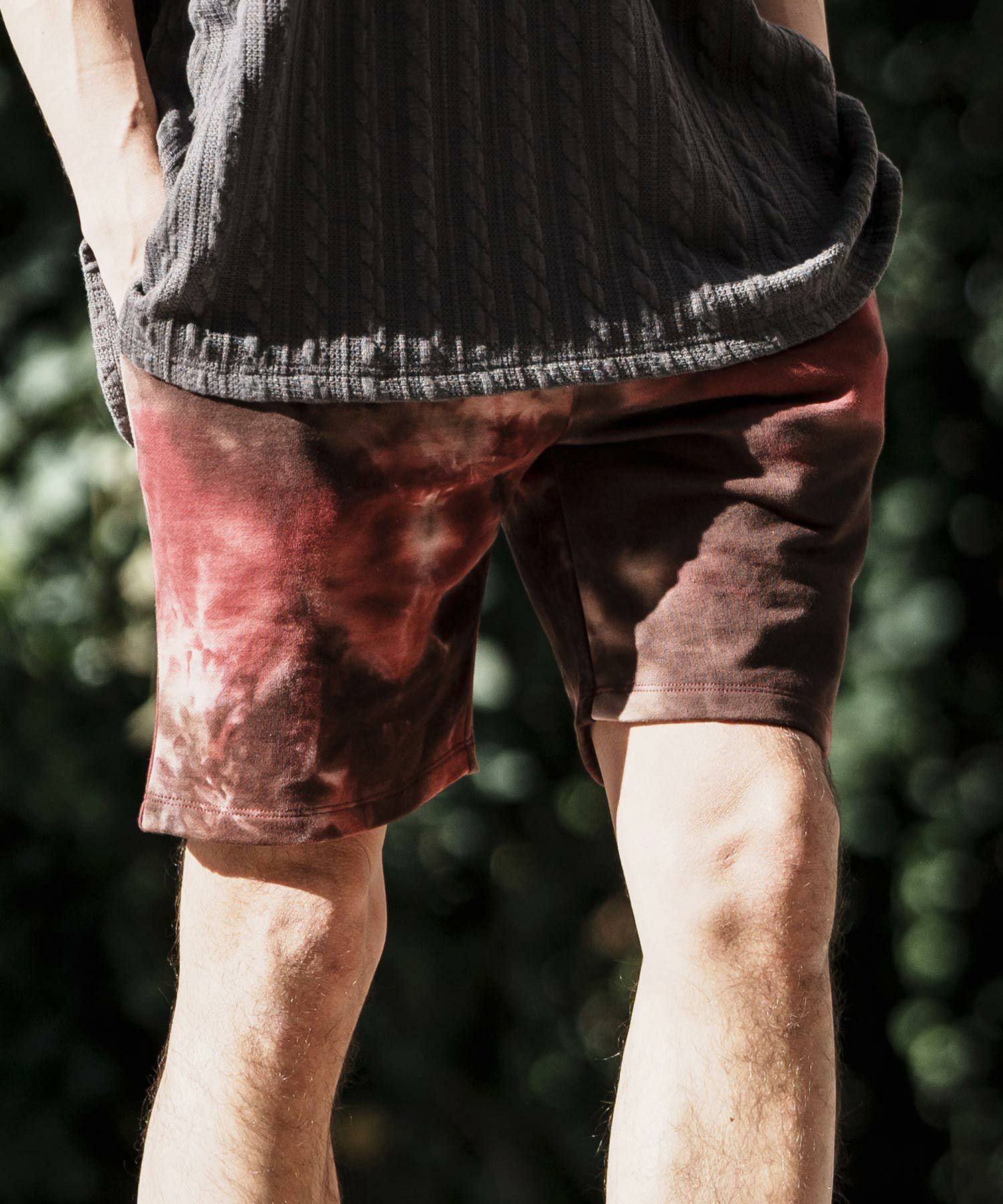 60%OFF【CAMBIO(カンビオ)】Tie Dye Sweat Short Pants ショートパンツ
