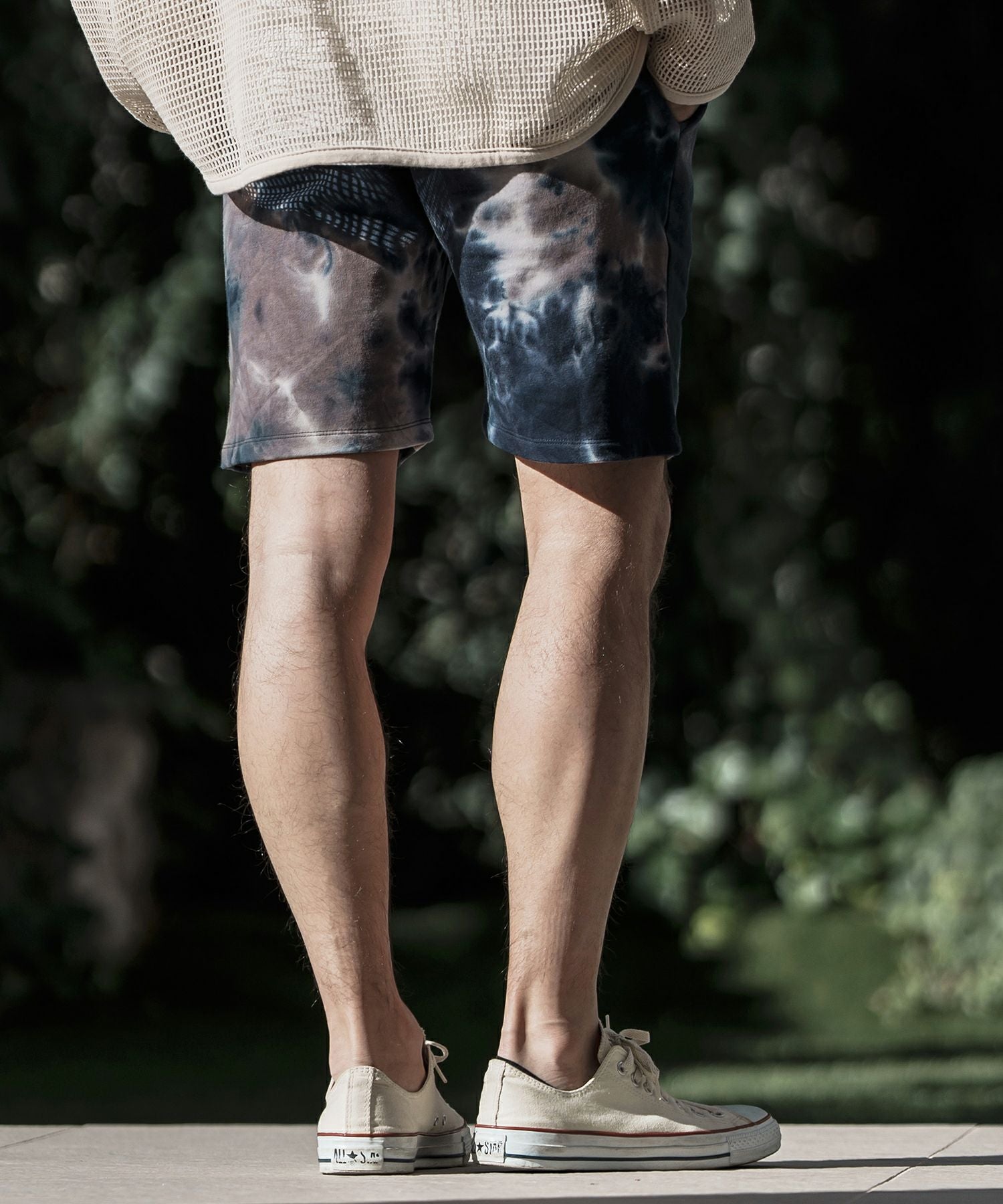 50%OFF【CAMBIO(カンビオ)】Tie Dye Sweat Short Pants ショートパンツ