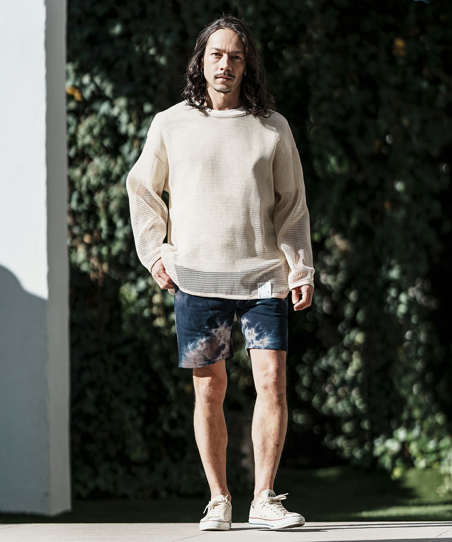 60%OFF【CAMBIO(カンビオ)】Tie Dye Sweat Short Pants ショートパンツ