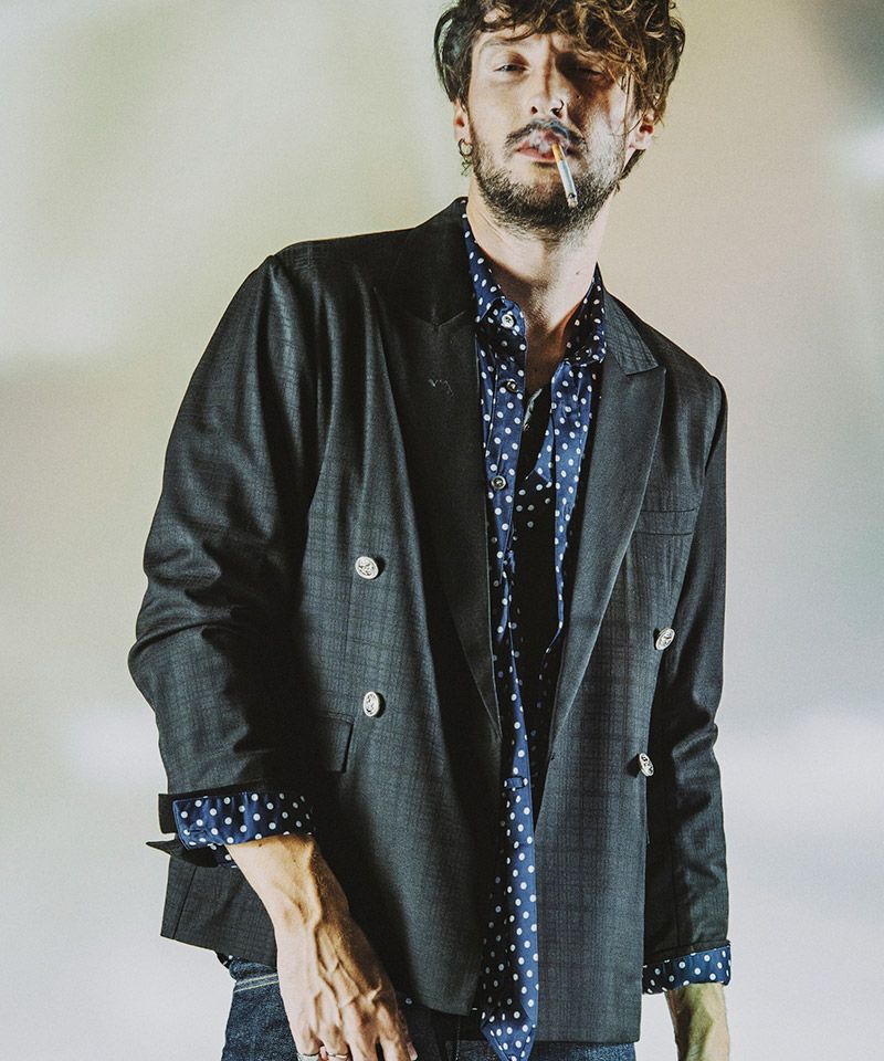 70%OFF【NO ID.(ノーアイディー)】ﾀﾞﾌﾞﾙﾌﾞﾚｽﾄﾎﾞｸｼｰ2B-JKT テーラード