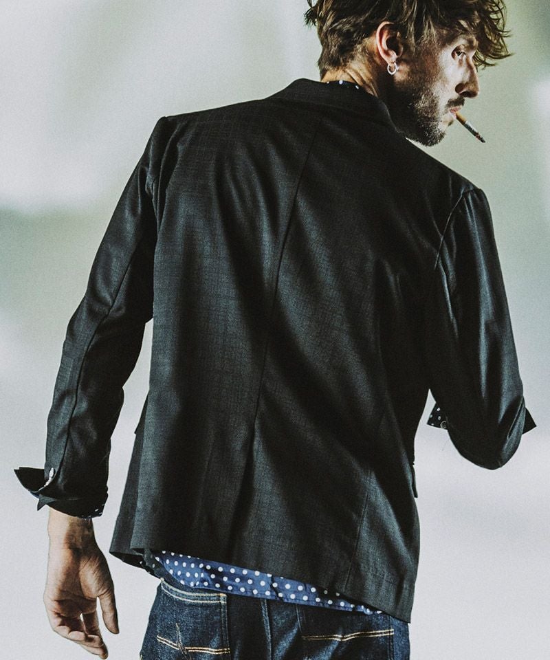 70%OFF【NO ID.(ノーアイディー)】ﾀﾞﾌﾞﾙﾌﾞﾚｽﾄﾎﾞｸｼｰ2B-JKT テーラード