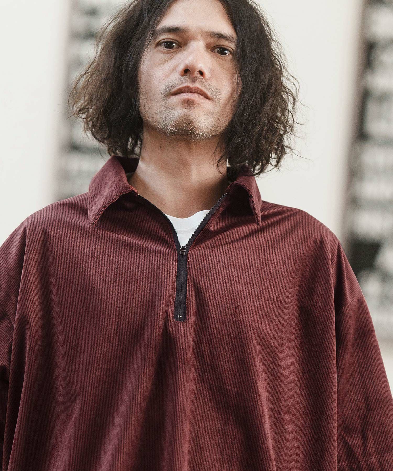 最終値下げ kapital スラッピーシャツ　コーデュロイ　カーキ Kapital 18.5/- Jersey HUGE-T (DENIM REPAIR) | Green | Canoe Club