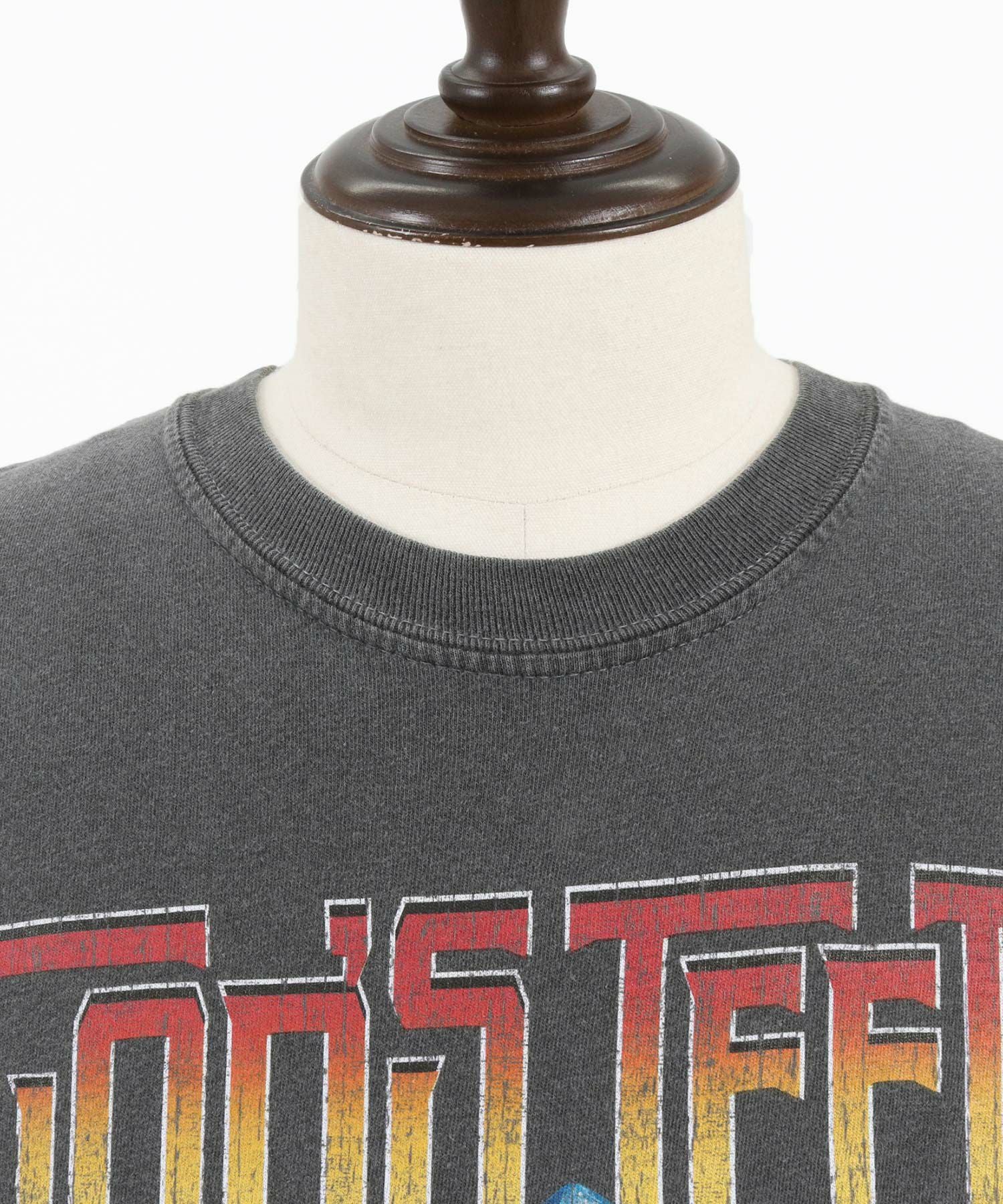 50%OFF【CAMBIO(カンビオ)】 ヴィンテージロックT風カレッジTシャツ