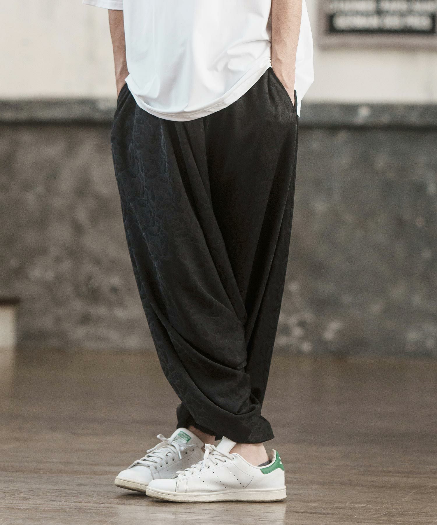 30%OFF【CAMBIO(カンビオ)】HAKAMA Like Pants 袴パンツ(MIU-241-034