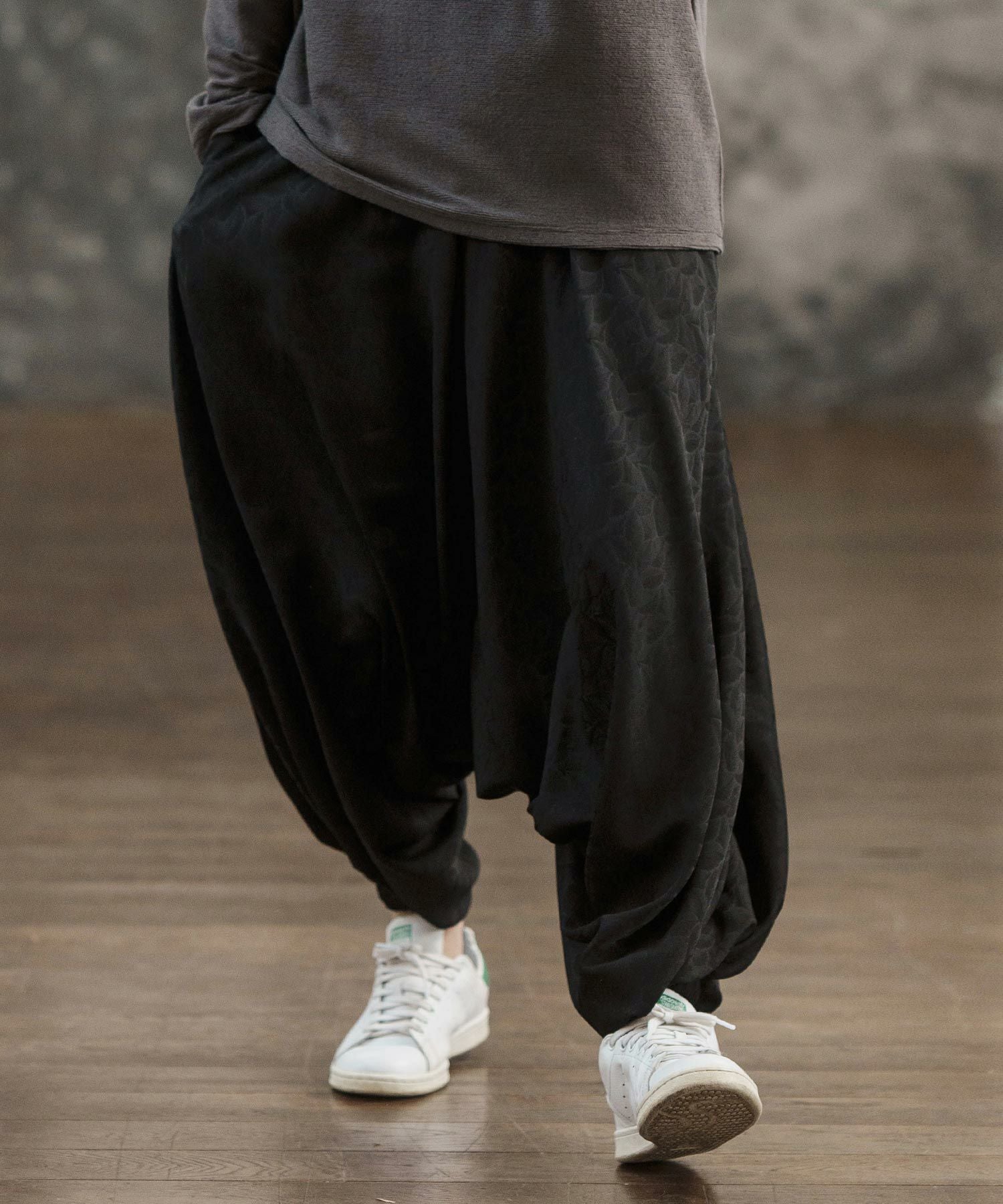 30%OFF【CAMBIO(カンビオ)】HAKAMA Like Pants 袴パンツ(MIU-241-034