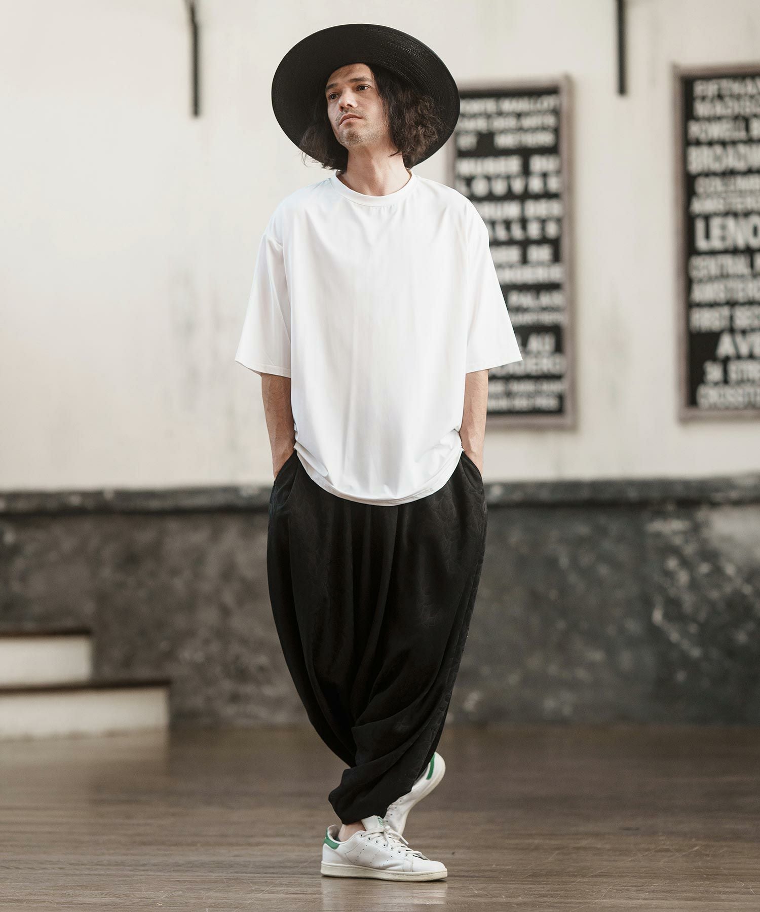 30%OFF【CAMBIO(カンビオ)】HAKAMA Like Pants 袴パンツ(MIU-241-034