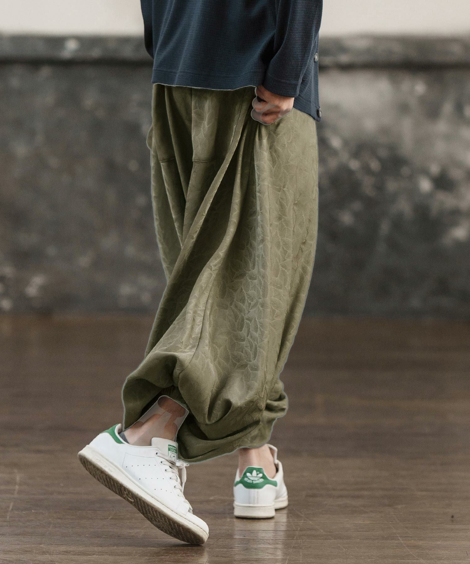 30%OFF【CAMBIO(カンビオ)】HAKAMA Like Pants 袴パンツ(MIU-241-034
