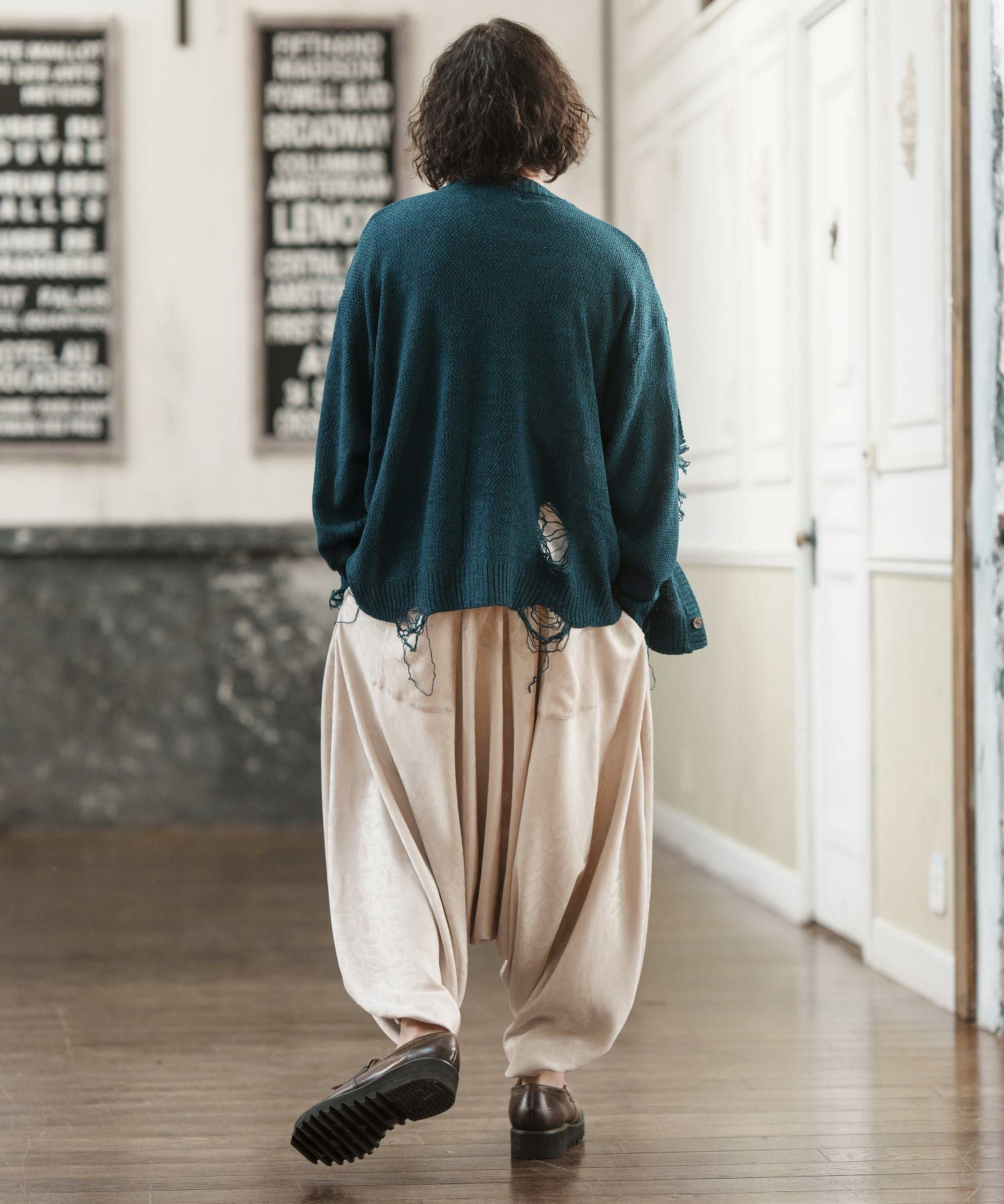 30%OFF【CAMBIO(カンビオ)】HAKAMA Like Pants 袴パンツ(MIU-241-034