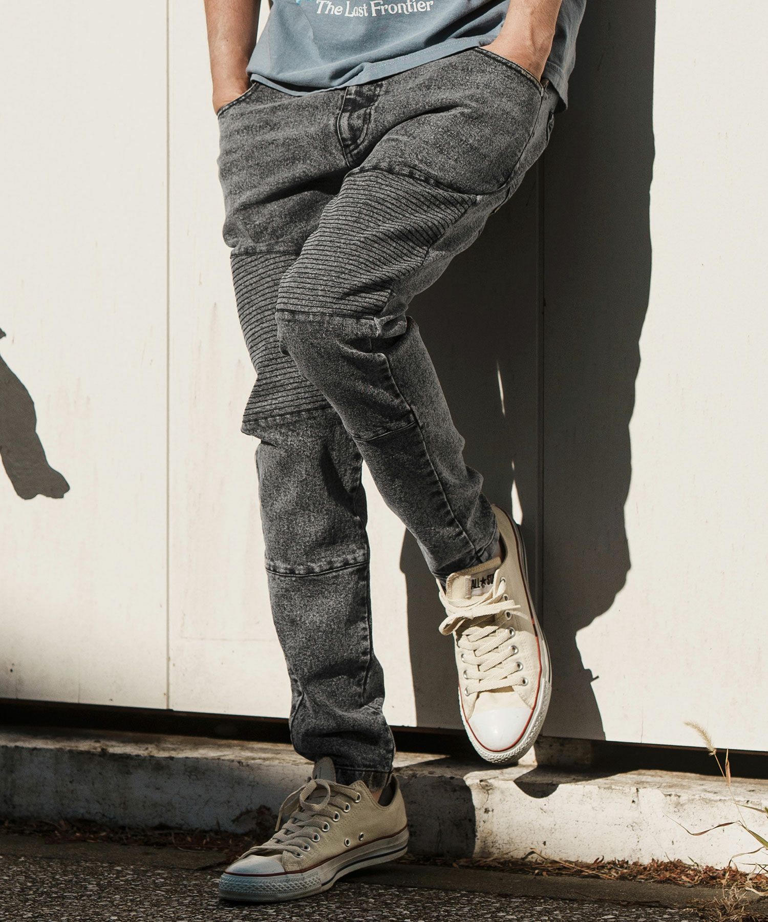 BOW&ARROW k01 w３６　L34 赤耳　アラミド繊維バイカー御用達 30%OFF【CAMBIO(カンビオ)】 11oz Biker Denim Pants デニムパンツ(MIU