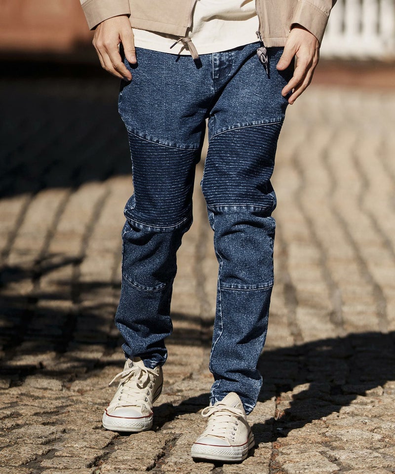 30%OFF【CAMBIO(カンビオ)】 11oz Biker Denim Pants デニムパンツ(MIU 