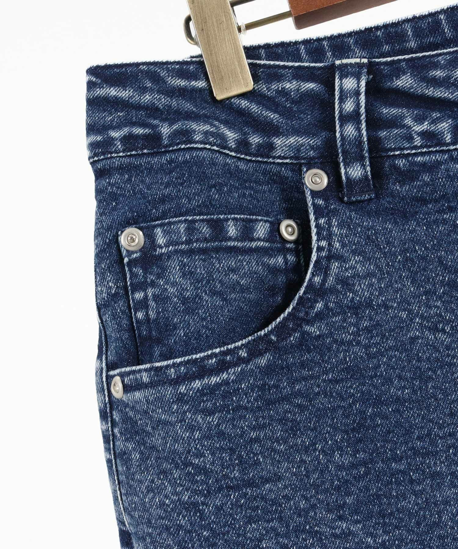 30%OFF【CAMBIO(カンビオ)】 11oz Biker Denim Pants デニムパンツ(MIU
