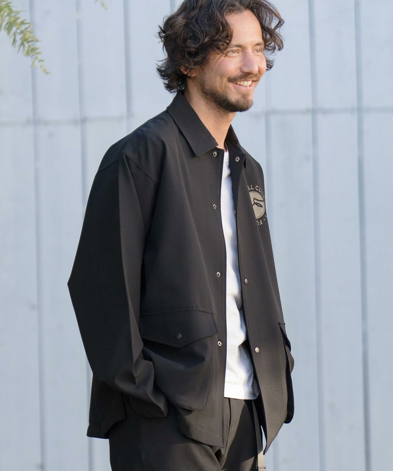 CALL&RESPONSE　フード付きジャケット MENS】FUSED FLAP JACKET フューズドフラップジャケット / WINDSTOPPER