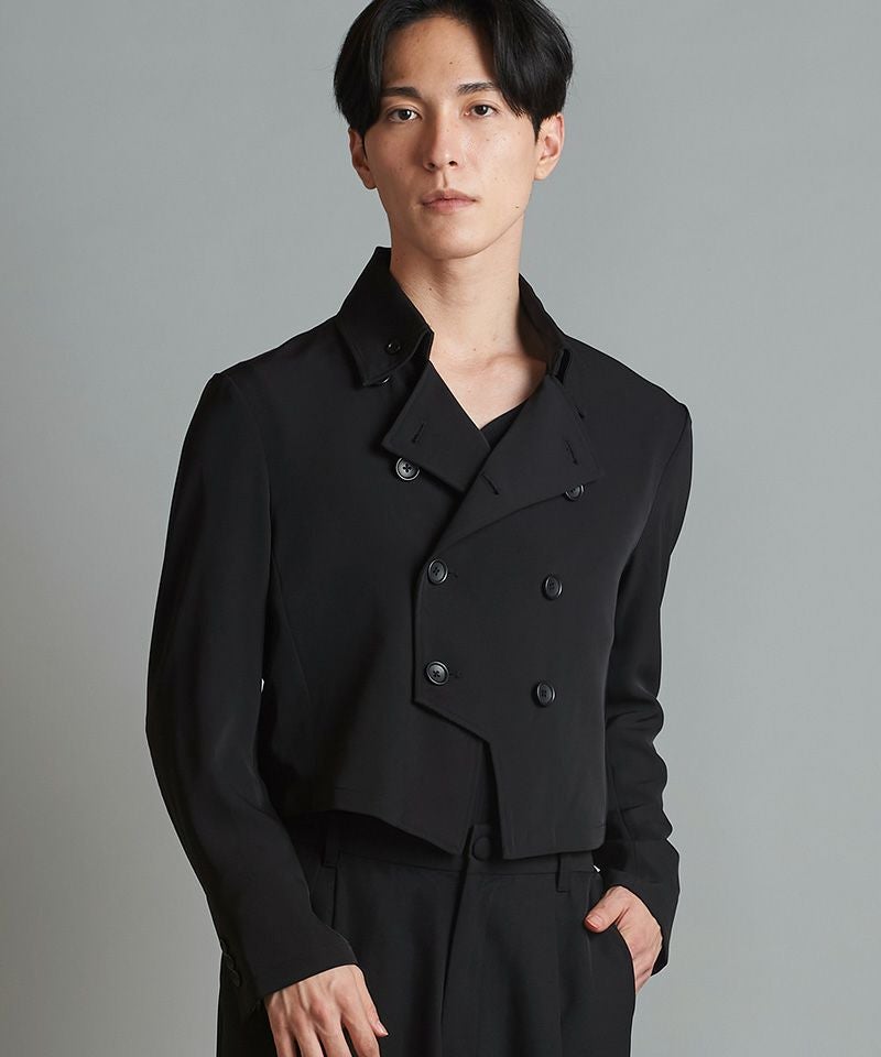 【新品 未使用 タグ付き】NO ID. ノーアイディー ナポレオンジャケット 50%OFF【NO ID.(ノーアイディー)】ﾅﾎﾟﾚｵﾝｼｮｰﾄJKT ジャケット(854006