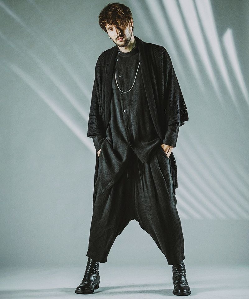 30%OFF【NO ID.(ノーアイディー)】ｻﾙｴﾙﾊﾞﾙｰﾝｸﾛｯﾌﾟﾄﾞPT パンツ(454006