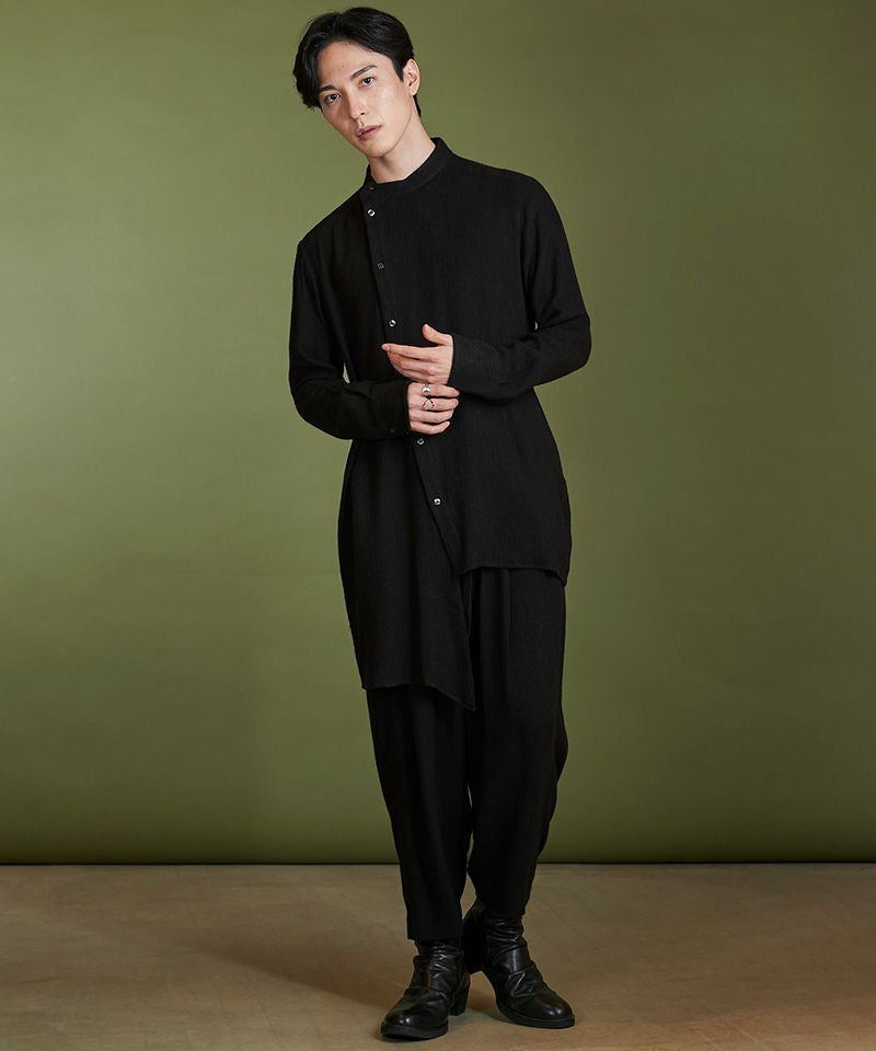 30%OFF【NO ID.(ノーアイディー)】ｻﾙｴﾙﾊﾞﾙｰﾝｸﾛｯﾌﾟﾄﾞPT パンツ(454006