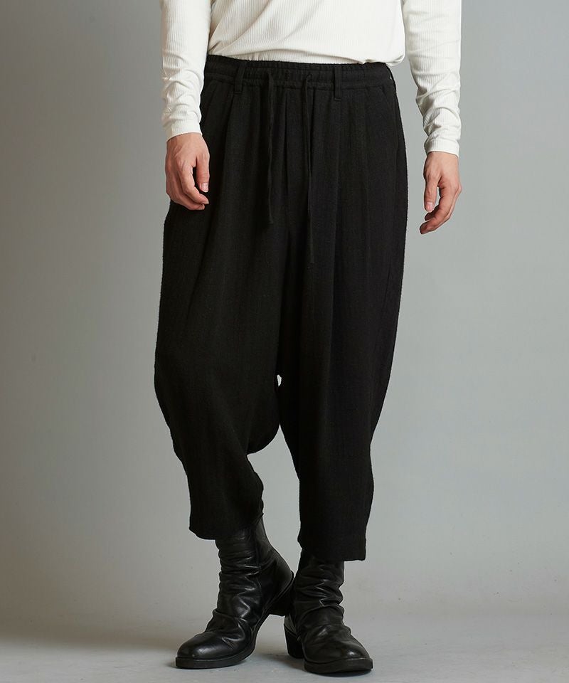 30%OFF【NO ID.(ノーアイディー)】ｻﾙｴﾙﾊﾞﾙｰﾝｸﾛｯﾌﾟﾄﾞPT パンツ(454006